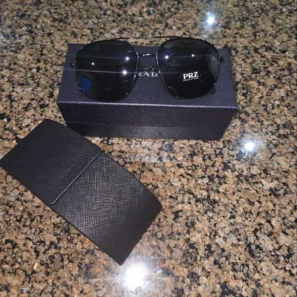 AUTHENTIC PRADA SUNGLASSES - Picture 1 of 10